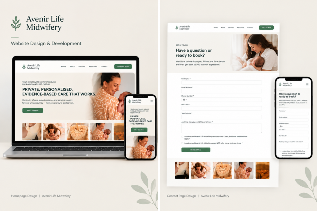 Website design